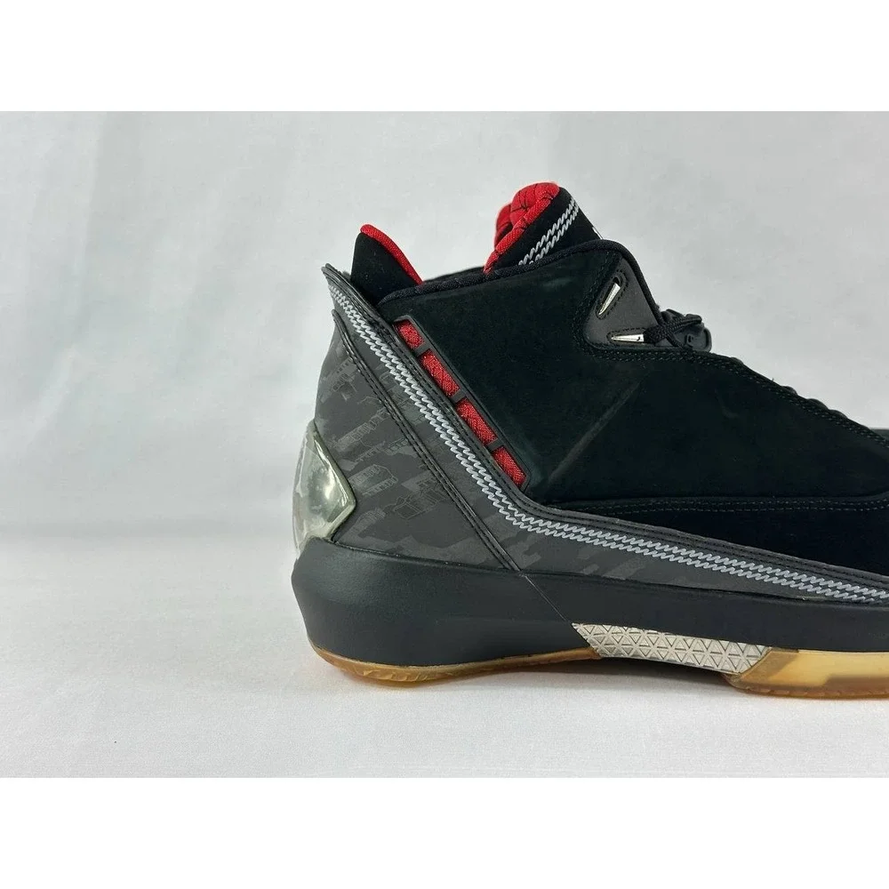 Nike Air Jordan 22 OG 'Black Varsity Red' 2007 Men's 315299-001 Size 12
